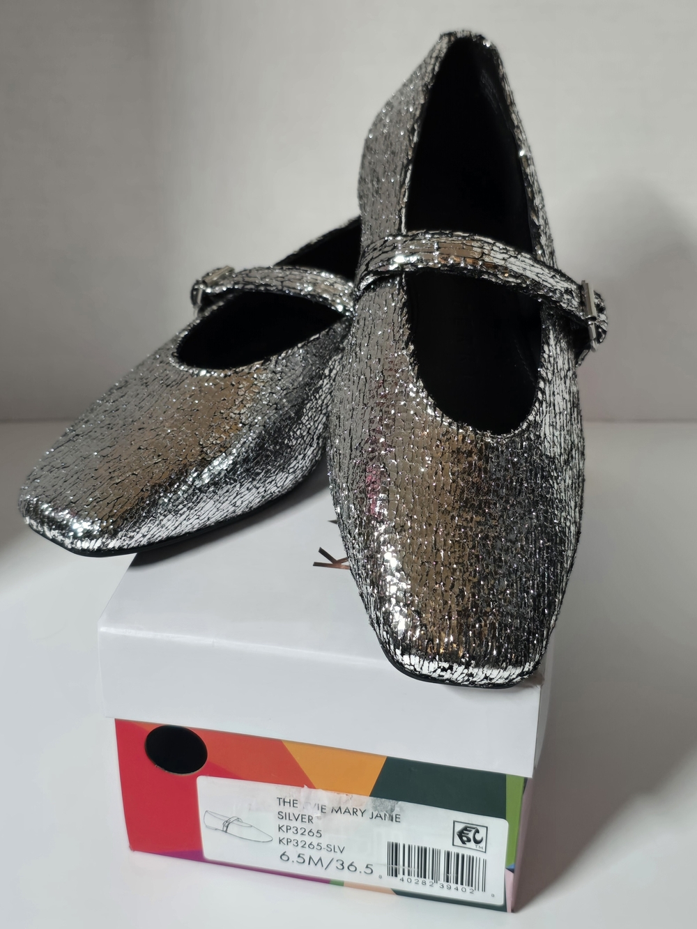 Katy Perry Collections Silver Evie Mary Jane